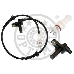 OPTIMAL 06-S163 ABS Sensor RENAULT THALIA 2 (LU1/2) 1.4 75 PS Otto