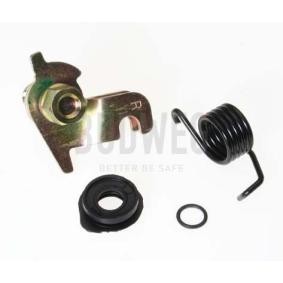 BUDWEG CALIPER 2099378 Håndbremseklosser MAZDA 323 F 6 (BJ) 1.6 95 hk Bensinmotor