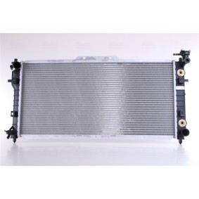 NISSENS 62393 Radiator MAZDA 626 IV Hatchback (GE)
