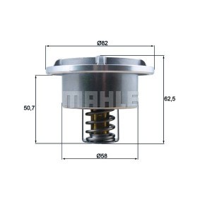 BEHR THERMOT-TRONIK TX 71 82D Termostat MAZDA PREMACY (CP) 2.0 131 hk Bensinmotor