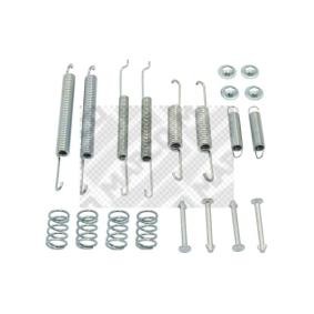 MAPCO 9144 Tilbehørsett, bremsesko AUDI 80