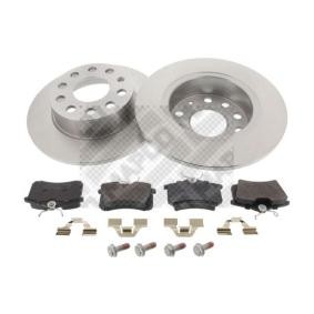 MAPCO 47831 Kit de travões AUDI