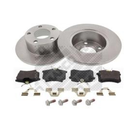 MAPCO 47864 Kit de travões AUDI