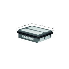 KNECHT LX 861 Filtro de aire SUZUKI BALENO Fastback (EG) 1.8 121 cv Motor otto