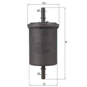 KNECHT KL 416/1 Filtre à carburant RENAULT MEGANE 1 Classic (LA0/1) 1.6 75 CV Essence