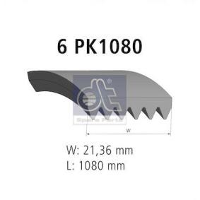 DT Spare Parts 6.31512 Keilrippenriemen CITROËN Xantia Schrägheck (X1_, X2_) 1.8 90 PS Otto
