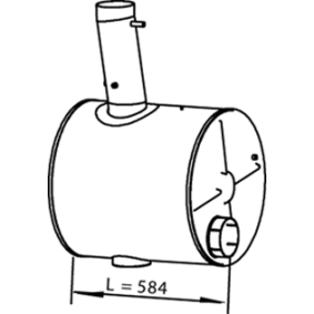 Köp Mittenljuddämpare av DINEX 21382 till det låga priset 19 478,45&nbsp;kr