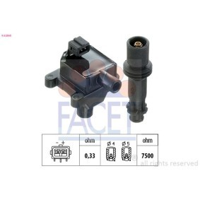 DACIA Zündverteiler FACET BT.0134