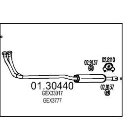 Vorschalldämpfer 01.30440