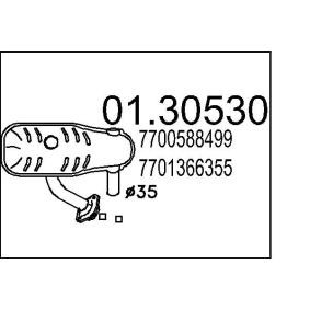 Vorschalldämpfer 01.30530
