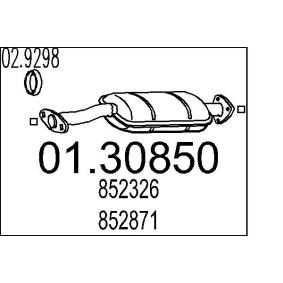 MTS 01.30850 Vorschalldämpfer OPEL CALIBRA A
