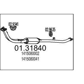 Vorschalldämpfer 01.31840
