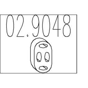 Acquista Tampone paracolpo, Silenziatore da MTS 02.9048 a buon mercato per soli 2,86&nbsp;&euro;