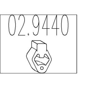 MTS 02.9440 Supporto marmitta FORD Focus Mk2 Van / Station Wagon