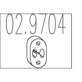 Acquista Tampone paracolpo, Silenziatore da MTS 02.9704 a buon mercato per soli 4,23&nbsp;&euro;