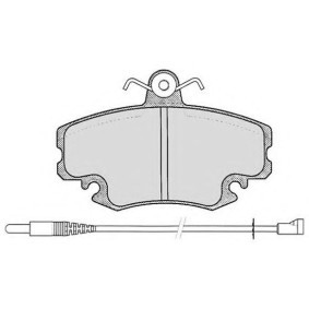 RAICAM 515.0 Bromsbelägg DACIA SANDERO 1.5 65 hk Diesel