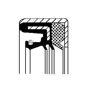 Comprar Anillo retén, diferencial de CORTECO 01029728B a bajo precio de 15,48&nbsp;&euro;