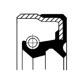 CORTECO 12015407B Oljetätningsring, hjulnav MERCEDES-BENZ VITO / MIXTO Skåp (W639)