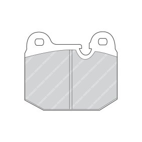 FERODO DDF260-1 Bromsskivor NISSAN PRIMERA Traveller (W10) 2.0 116 hk Bensinmotor