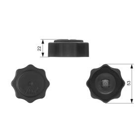 GATES RC229 Deckel Kühlmittelbehälter HONDA