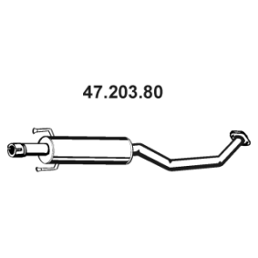 Mittelschalldämpfer von EBERSPÄCHER günstig für 262,89&nbsp;&euro;