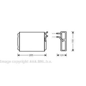 Wärmetauscher von PRASCO VO6096