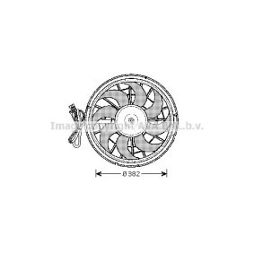 Kühlerlüfter VO7507 VOLVO 850 von PRASCO