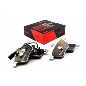 BREMBO 07.B314.55 Pastilha de travão de alto rendimento SKODA