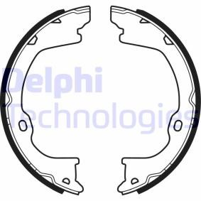 JEEP Handbremsbeläge DELPHI LS2055
