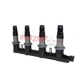 METZGER 0880405 Bobina d'accensione CHEVROLET AVEO Tre volumi (T300) 1.4 100 CV Motore a ciclo otto