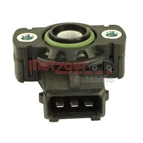 METZGER 0904035 Drosselklappenpotentiometer BMW 5 Touring (E34) 2.0 150 PS Otto