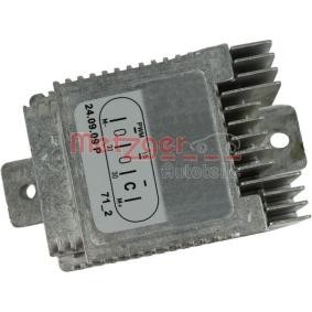 METZGER 0917036 Centralina, ventola elettr. (raffreddamento motore) MERCEDES-BENZ