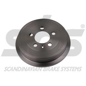 sbs 1825254727 Tamburi freni SKODA Fabia 2 (545) 1.4 70 CV Diesel