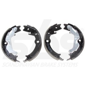 sbs 18492736785 Ganasce freno a mano CHEVROLET Epica KL1 2.0 128 CV Motore a ciclo otto