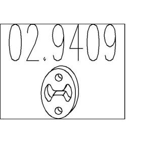 MTS 02.9409 Supporto marmitta FIAT DUCATO Furgonato (244)