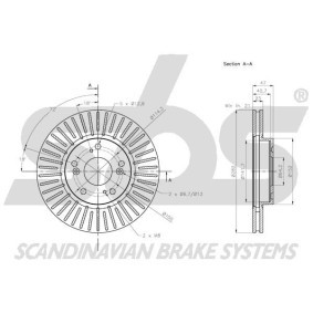 sbs 1330853325 Mangueira de travão MERCEDES-BENZ Classe C Sedan (W203) 2.6 170 cv Otto