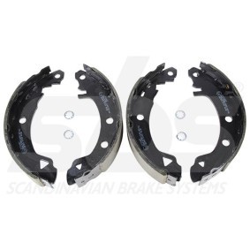 sbs 18492710487 Bremsbacken RENAULT THALIA 2 (LU1/2) 1.5 64 PS Diesel