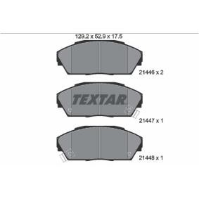Köp Bromsbelägg av TEXTAR 2144601 till det låga priset 991,48&nbsp;kr