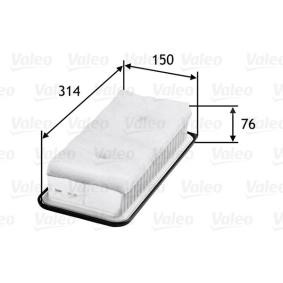 Osta Ilmansuodatin VALEO:llä 585300 edullisesti hintaan 14,47&nbsp;&euro;