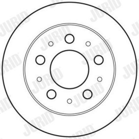 JURID 562747JC Discos de freno HYUNDAI H100 Caja/Chasis 2.5 78 cv Gasoleo