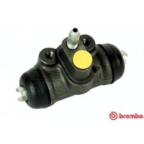 BREMBO A 12 199 Hjulbremsesylinder MAZDA 323 F 6 (BJ) 1.6 95 hk Bensinmotor