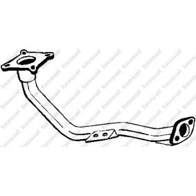 1 Tuyau D'échappement Bosal 451371 - Feu Vert