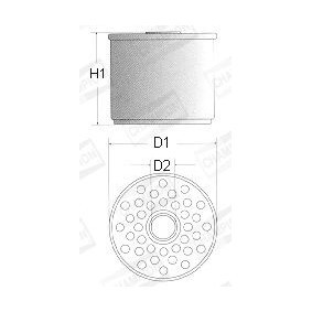 CHAMPION L131/606 Filtro de combustible SUZUKI BALENO Ranchera familiar (EG) 1.9 75 cv Gasoleo
