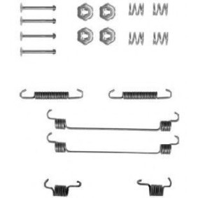 FERODO FBA148 Zubehörsatz, Scheibenbremsbelag RENAULT LAGUNA 1 (B56, 556) 1.6 107 PS Otto