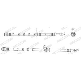 FERODO DDF067-1 Bremsscheiben FIAT STILO (192) 1.6 103 PS Otto