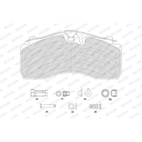 FERODO DDF066-1 Disque de frein LANCIA LYBRA SW (839BX) 1.6 103 CV Essence