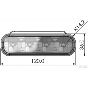 HERTH+BUSS ELPARTS 80659110 Luz diurna (DRL) HYUNDAI H350 Furgón 2.5 150 cv Gasoleo