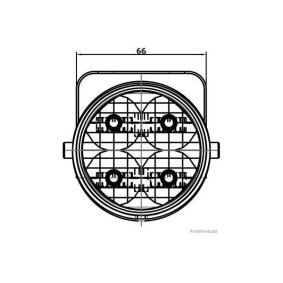 HERTH+BUSS ELPARTS 80659123 Luz diurna (DRL) HYUNDAI H350 Furgón 2.5 150 cv Gasoleo