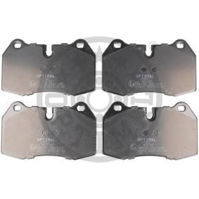 Achetez des Plaquettes de frein OPTIMAL 12522 à prix pour 35,61&nbsp;&euro;