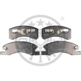 Kjøp Bremseklosser av OPTIMAL 12524 til den lave prisen 398,13&nbsp;kr